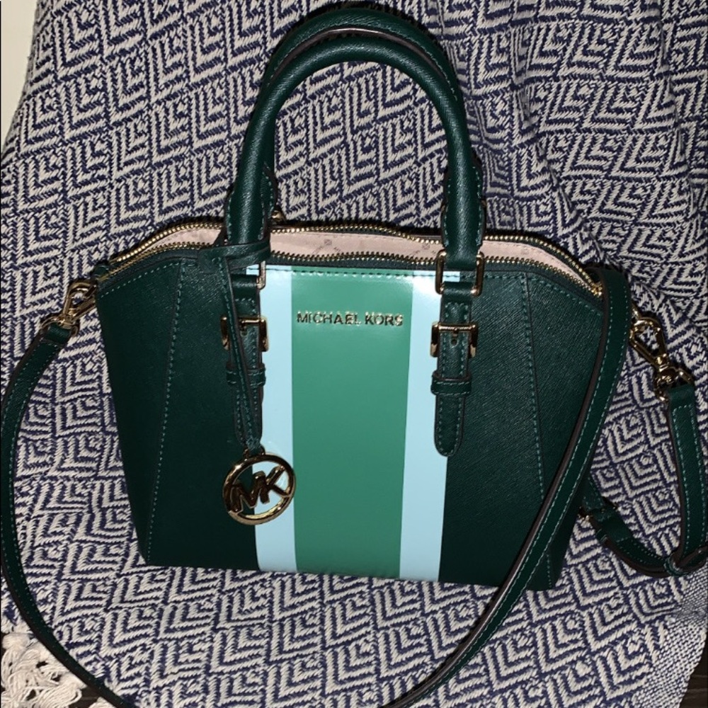 MICHAEL KORS Ciara medium messenger leather bag